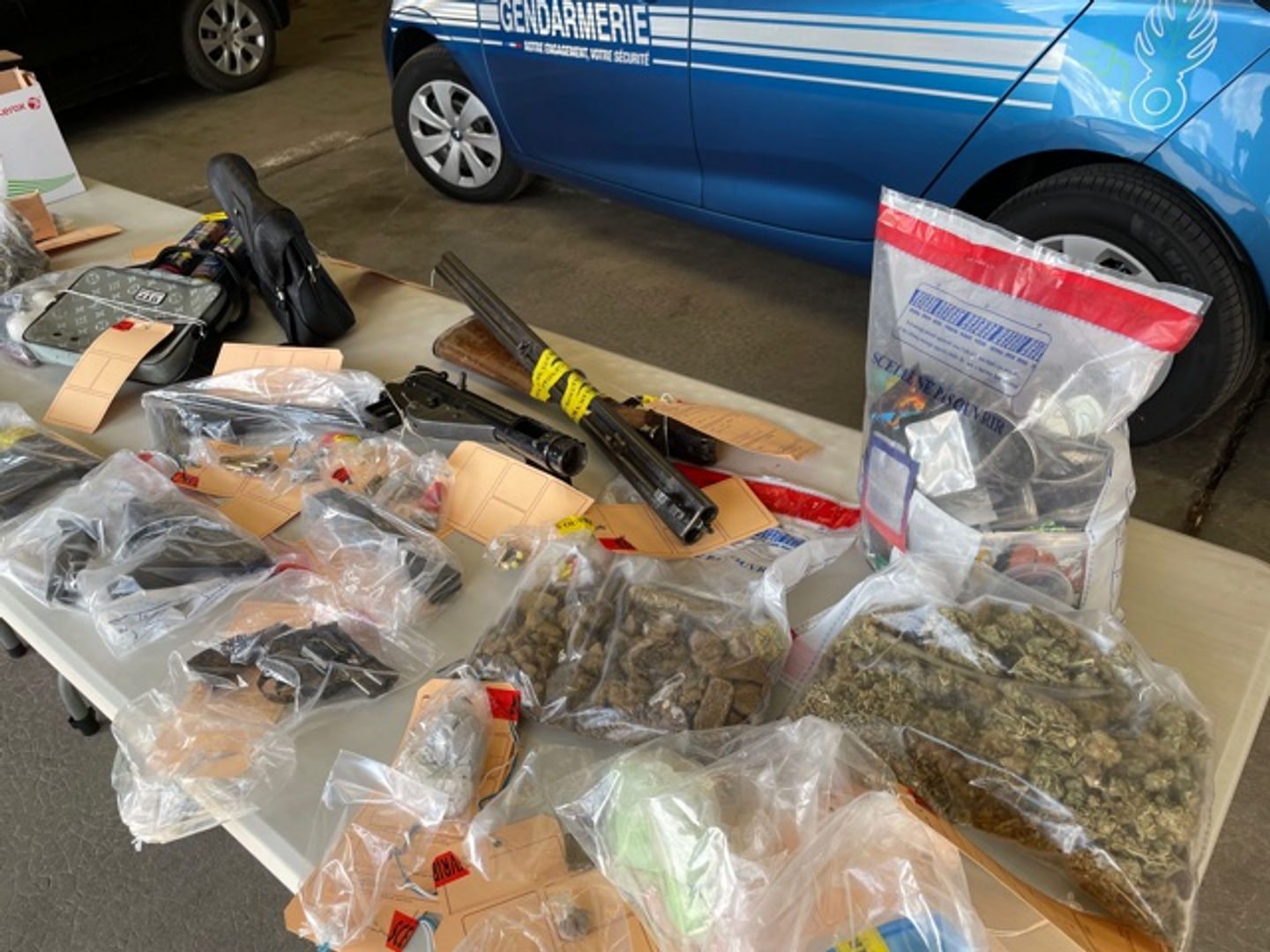 Les gendarmes de Segré-en-Anjou-Bleu ont interpellé "le chinois", à la tête d'un trafic important